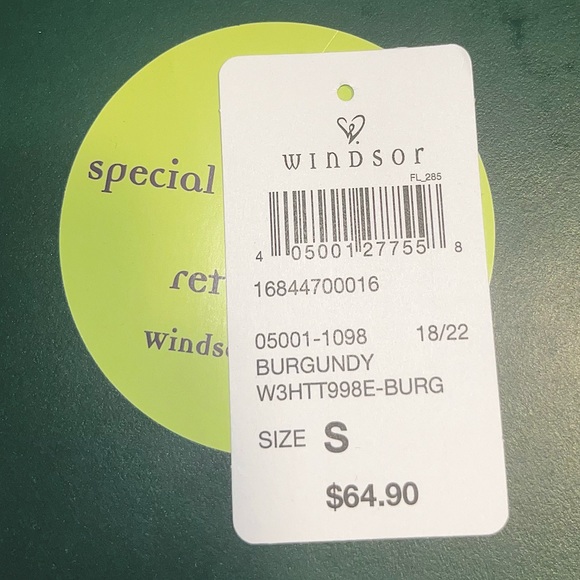 Burgundy Mini Dress - Picture 3 of 5